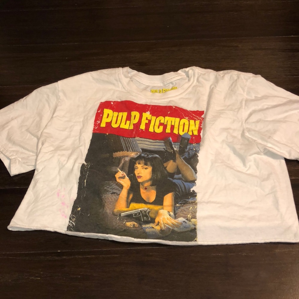 Pulp Fiction Crop Top